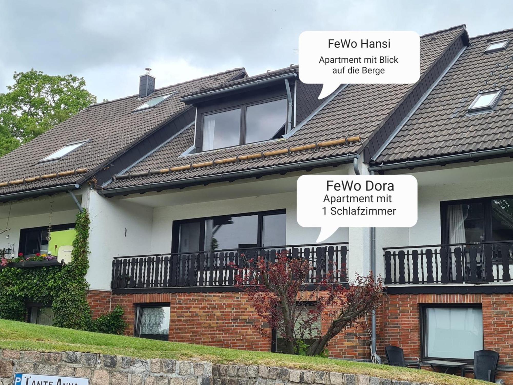 Ferienwohnungen Dora Und Hansi Braunlage Exteriör bild